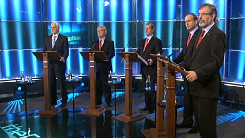 Debate - Five leaders took part