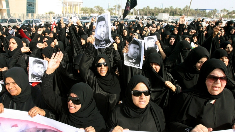 Protests broke out in Bahrain earlier this year
