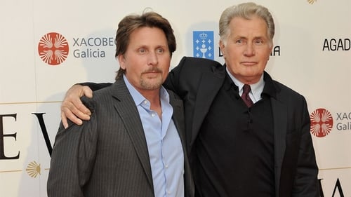 Emilio Estevez and Martin Sheen