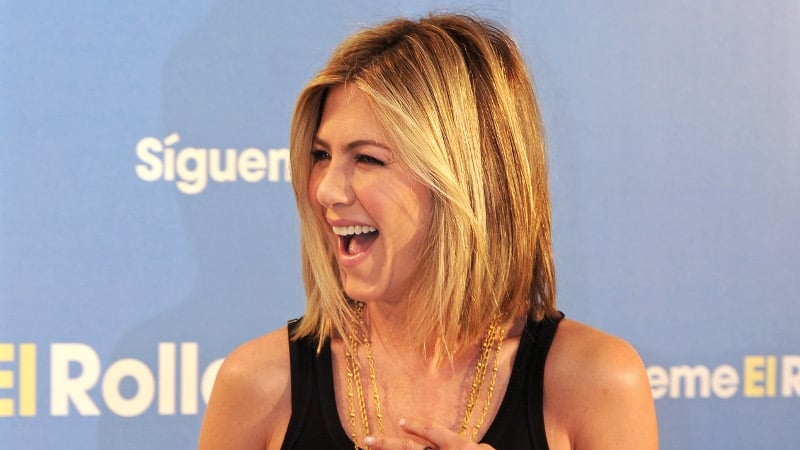 Aniston - Now sporting a bob