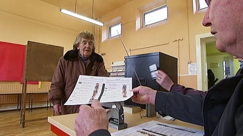 Galway - Islanders got to cast their vote today