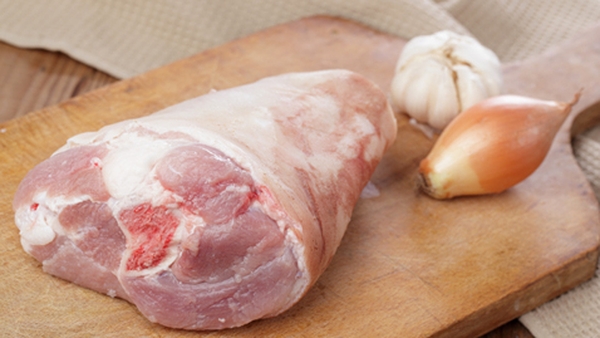 Ham Hock and Wild Mushroom Terrine with Marmalade