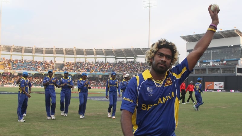 Prolific bowler Lasith Malinga and his Sri Lanka team-mates bound for Dublin