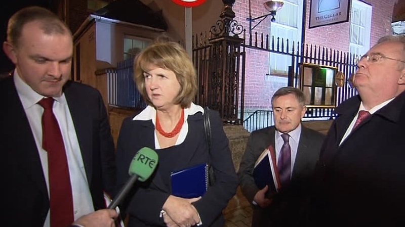 Joan Burton - Challenging situation in the banking sector