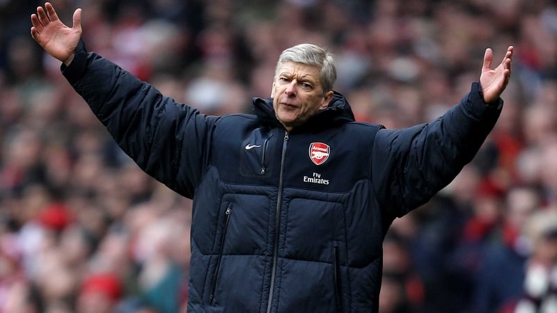 Arsene Wenger was a frustrated figure on the sidelines at the Emirates