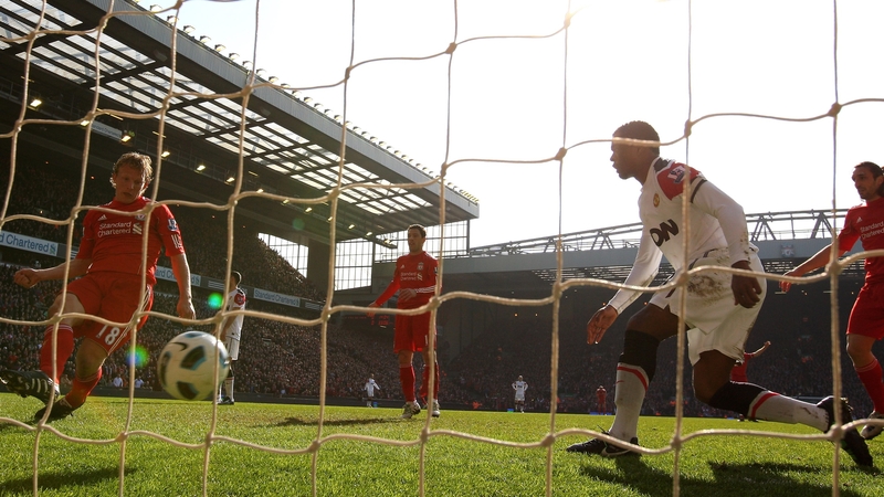 Drik Kuyt scored a hat-trick at Anfield the last time the teams met