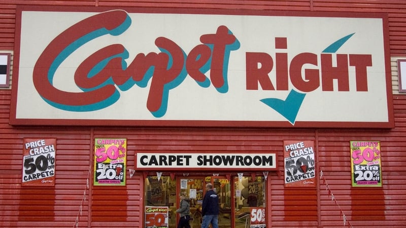 Carpetright made a profit before tax and one off items of £4.6m in the year to April 26