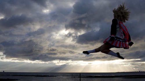 Captures the energy and passion of Irish Dancing