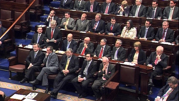 Front Bench - Named this afternoon in the Dáil