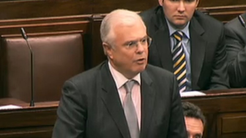 Peter Mathews said the Fine Gael leadership placed him in an impossible position