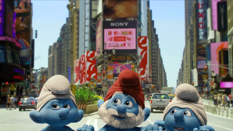 The Smurfs in 3D
