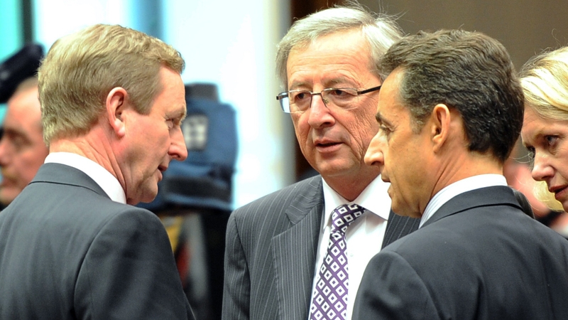 Enda Kenny - Financial crisis meeting in Brussels