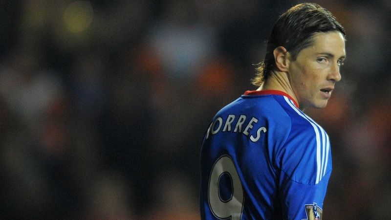 Fernando Torres - no goals in seven appearances for Chelsea