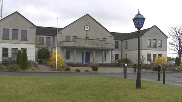 Gardaí in Castlebar estimate between 250 and 300 people gathered to protest outside the Taoiseach's office