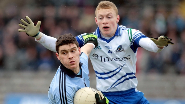 Monaghan's Colin Walshe and Diarmuid Connolly of Dublin