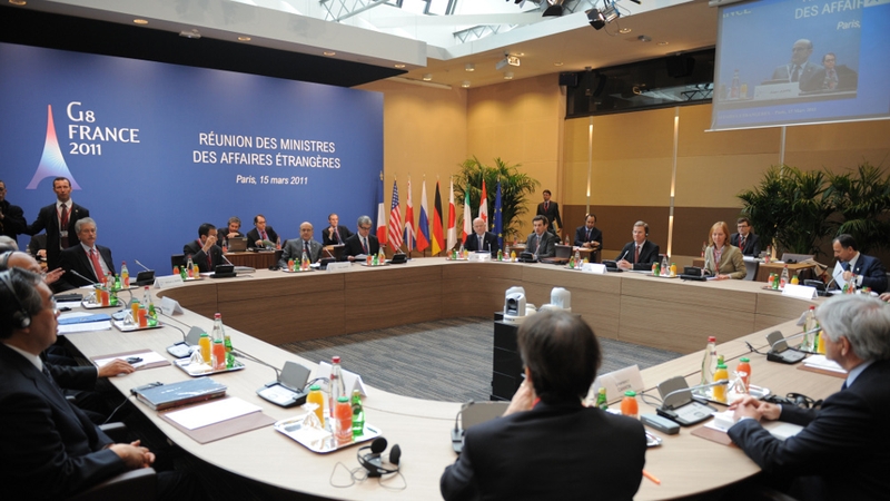 Paris - Libya situation was top of the agenda as G8 foreign ministers met