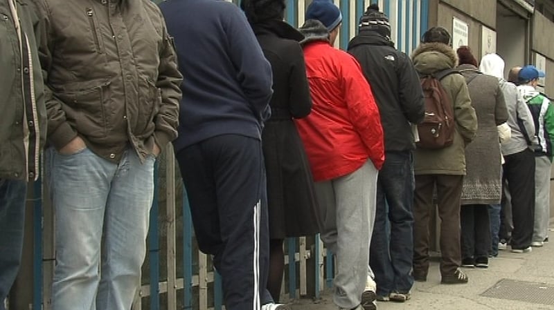 Live Register - Rate in May crept up to 14.8%