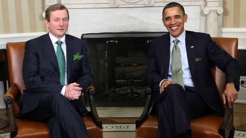 Kenny and Obama - Meeting in Washington