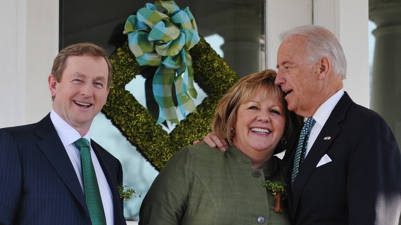 Enda and Fionnuala Kenny meet US Vice President Joe Biden