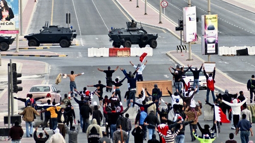 Unrest in the Gulf Kingdom earlier this year