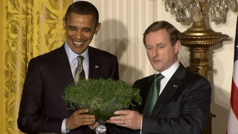 Barack Obama &amp; Enda Kenny - Time for Irish to believe in ourselves