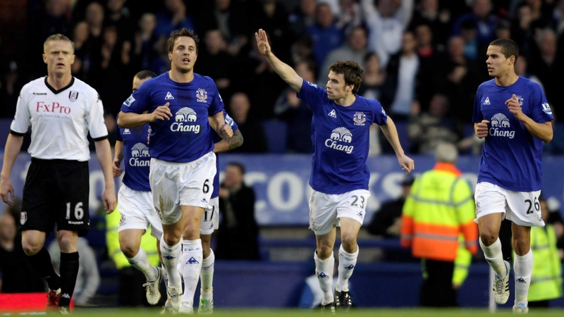 Seamus Coleman warmed up for the Republic of Ireland's Euro 2012 qualifier with Macedonia with a goal against Fulham