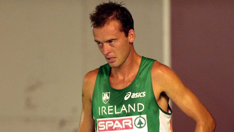 Alistair Cragg hour ran one hour and 49 seconds in the New York City half-marathon