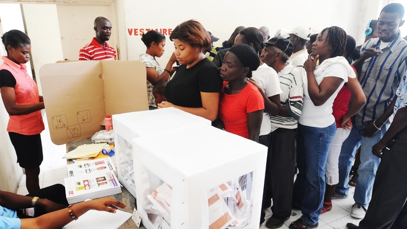 Haiti - 4.7m people eligible to vote