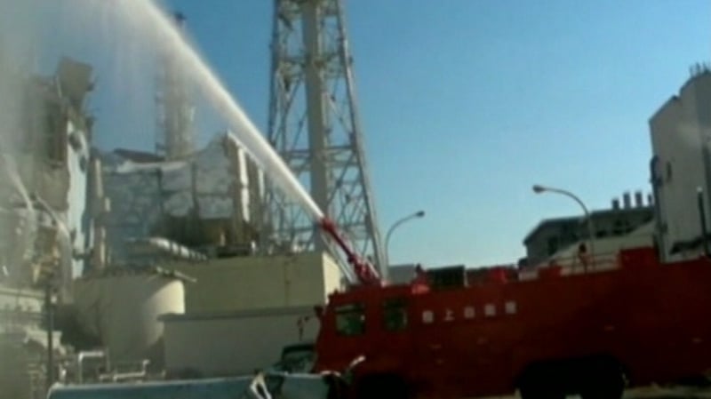 Fukushima - Power cables attached to all six reactors