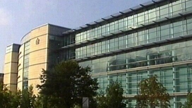 Belfast Magistrates Court was told there was CCTV of two men approaching a mast at Owenvarragh Park, one of whom was carrying a JD Sports bag, before the mast was set alight (File image)