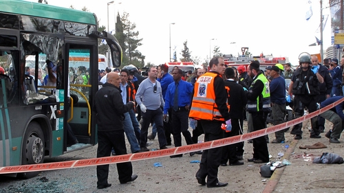Jerusalem - 30 people injured in explosion