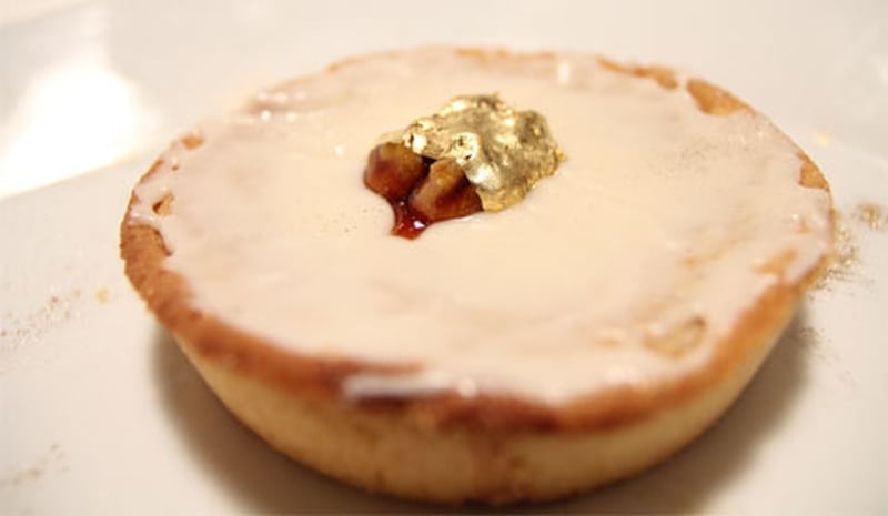 Tarte la Belle-Mere, Walnut Tart with Armagnac and Mascarpone Cream: The Restaurant