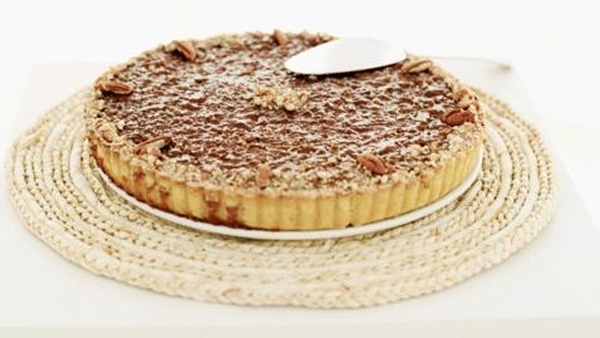 Salt Caramel and Chocolate Tart