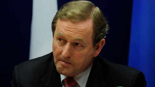 Enda Kenny - Does not have authority to demand files
