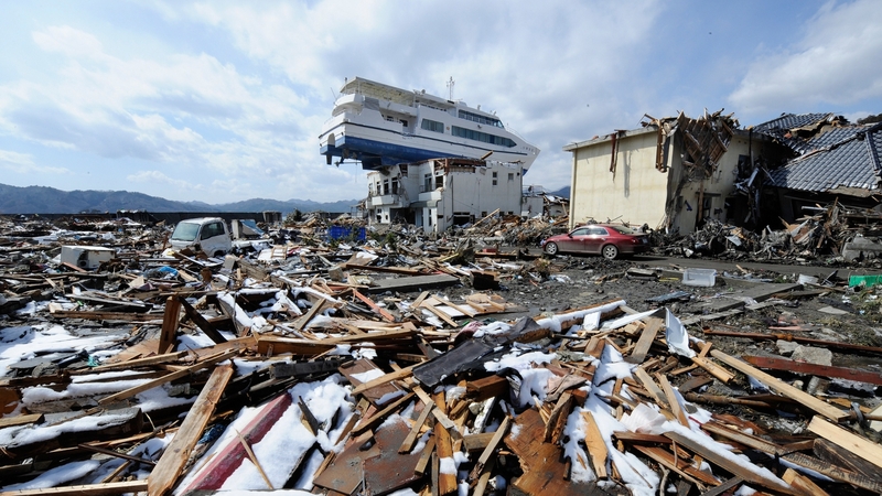Japan - An earthquake in March caused devastation