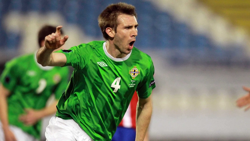 Gareth McAuley gave Northern Ireland the lead in Belgrade