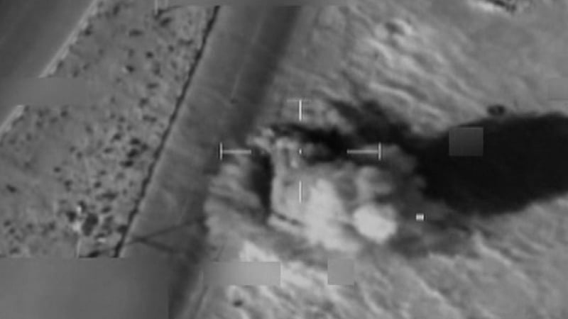 Bombing - Aerial view