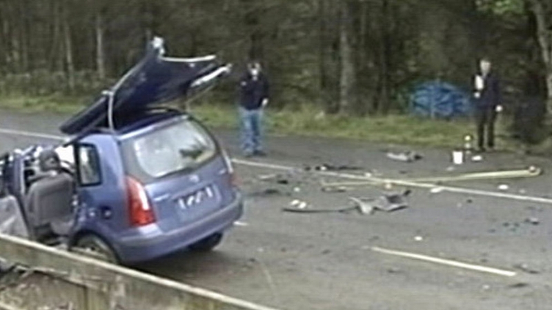 Co Donegal - Scene of crash in May 2008