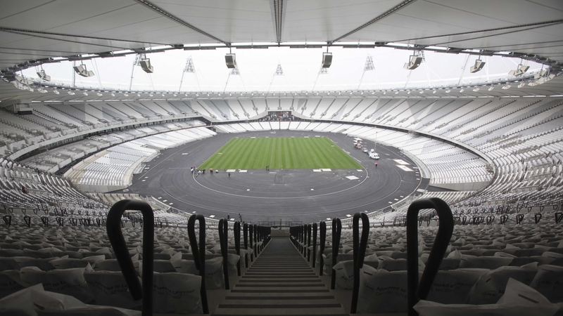 The Olympic Stadium in London - 1.8 million people made 20 million requests for tickets
