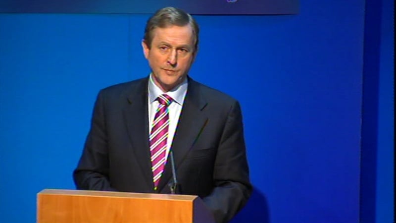 Enda Kenny - Spoke about 'clarity and purpose'