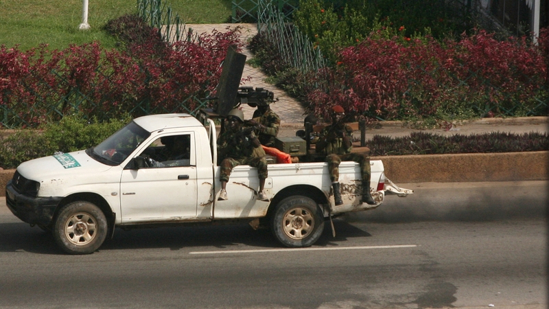 Abidjan - Rocket attack is condemned