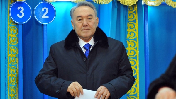Nursultan Nazarbayev - Garnered 95% of the vote in Kazakhstan election