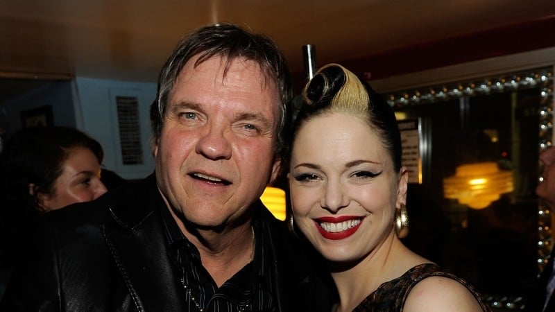 Meatloaf pictured at a recent event with our own Imelda May