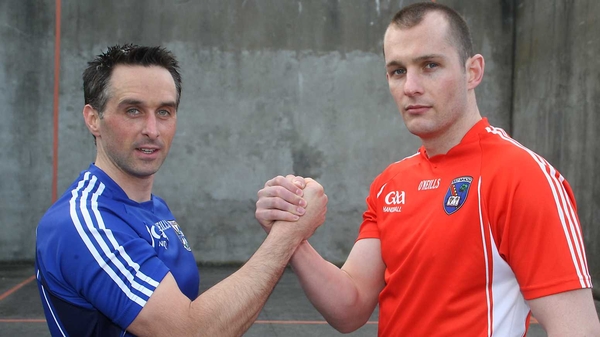 Paul Brady and Charly Shanks - can the Cavan secure record the in Sunday's clash?