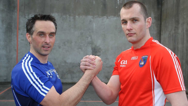 Paul Brady and Charly Shanks - can the Cavan secure record the in Sunday's clash?