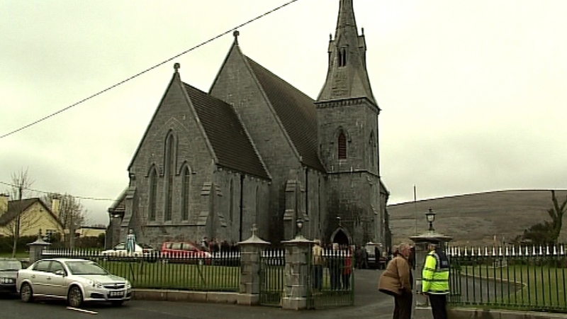Ballyvaughan - Funeral of Deirdre McCarthy takes place
