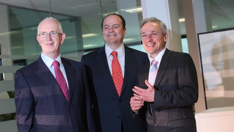 Asset Control - CEO Phil Lynch with IDA Ireland's Barry O'Leary and Minister Richard Bruton