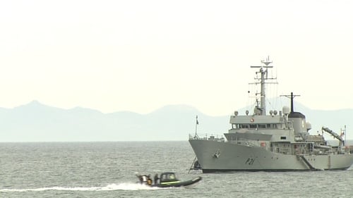 The LE Emer was involved in the search