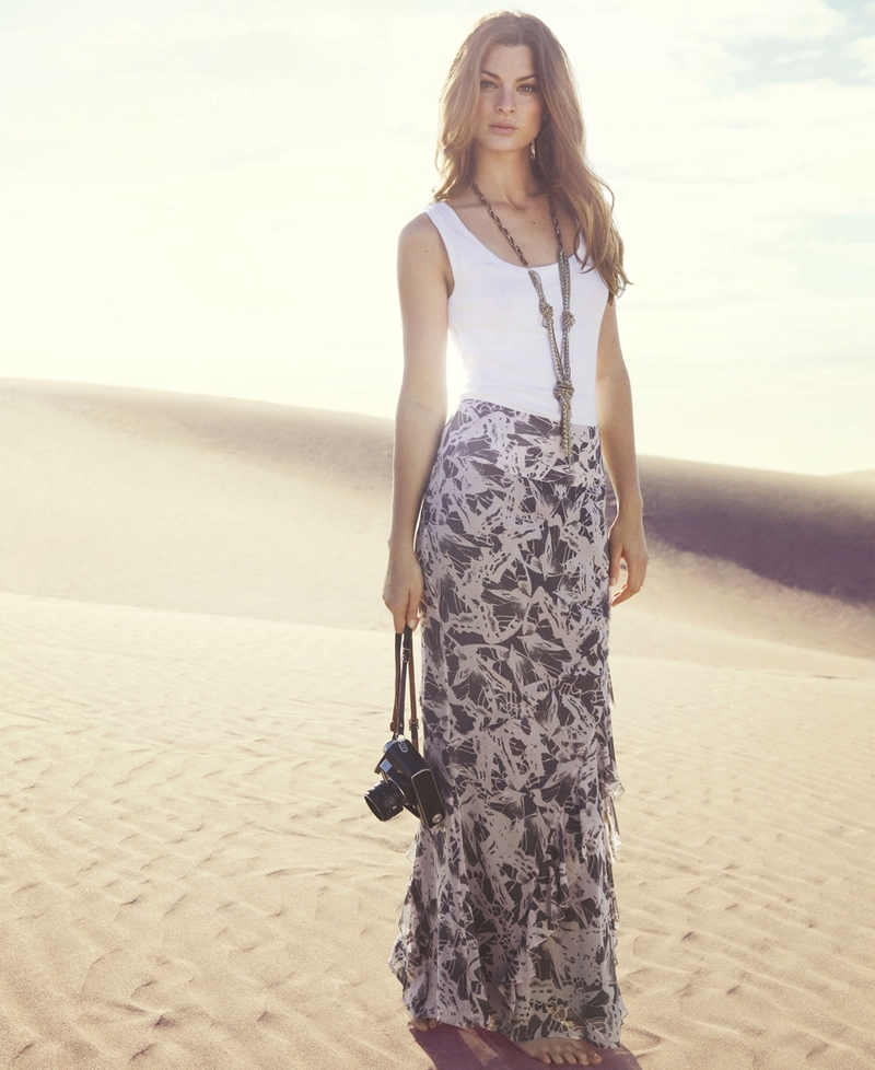 Long skirts have filtered from the catwalk to the high street