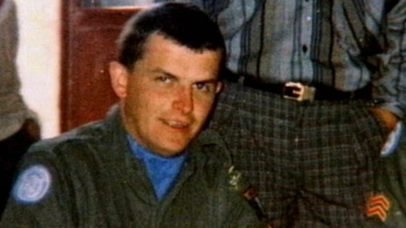 Private Mannix Armstrong was one of the three Irish soldiers killed by the landmine